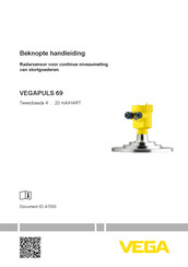 Vega VEGAPULS 69 Beknopte Handleiding