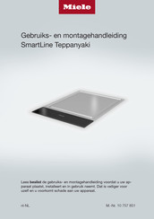 Miele CS 7632 Gebruiks- En Montagehandleiding