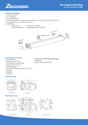 Zon en Scherm Ipanema V280 Montagehandleiding