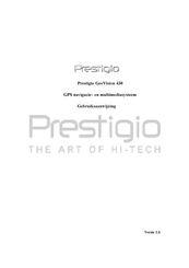 Prestigio GeoVision 430 Gebruiksaanwijzing