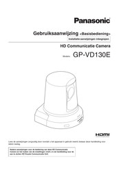 Panasonic GP-VD130E Gebruiksaanwijzing