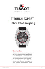 Tissot T-TOUCH EXPERT Gebruiksaanwijzing