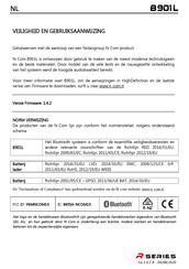 Nolangroup N-Com R Series Veiligheid En Gebruiksaanwijzing