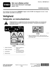 Toro Workman HD Installatie-Instructies