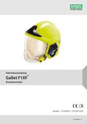 MSA Gallet F1XF Gebruiksaanwijzing