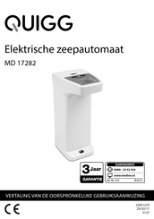 QUIGG MD 17282 Gebruiksaanwijzing