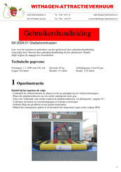 Withagen-Attractieverhuur SK-2009.01 Gebruikershandleiding