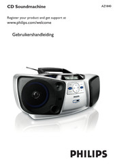 Philips AZ1840 Gebruikershandleiding