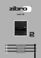 Zibro Laser 56 Gebruiksaanwijzing