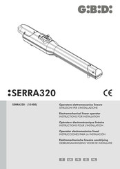 GiBiDi SERRA320 Gebruiksaanwijzing