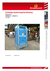 Bredenoord ESaver III HAH0012 Bedieningshandleiding