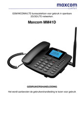 Maxcom MM41D Gebruikershandleiding