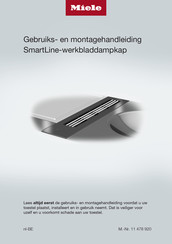 Miele SmartLine CSDA 7001 FL Gebruiks- En Montagehandleiding