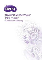 BenQ MS630ST Gebruikershandleiding