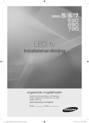 Samsung HG40EA590 Series Installatiehandleiding