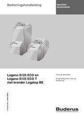 Buderus Logano S125 ECO Bedieningshandleiding