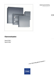 Stahl 8150/1 Series Bedieningshandleiding