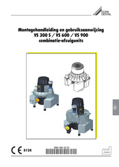 Durr Dental VS 300 S Montagehandleiding En Gebruiksaanwijzing