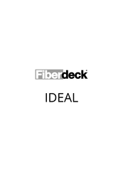 FIBERDECK IDEAL Montagehandleiding