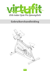 VirtuFit Elite Indoor Cicle Pro Spinningfiets Gebruikershandleiding