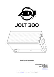 ADJ Jolt 300 Gebruikershandleiding