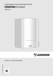 Junkers CERAPURACU-Smart ZWSB 30-4 A Series Installatie- En Onderhoudshandleiding