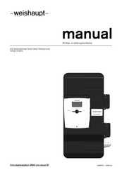 Weishaupt Circulatiestation WHI circuload 9 Montage- En Bedieningshandleiding