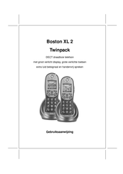 KPN Boston XL 2 Twinpack Gebruiksaanwijzing