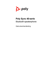 Poly Sync 40 Series Gebruikershandleiding