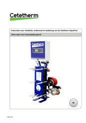 Cetetherm Aqua First 2000 Handleiding