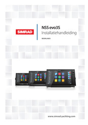 Simrad NSS evo3S Installatiehandleiding