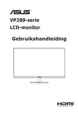 ASus VP289 Series Gebruikshandleiding