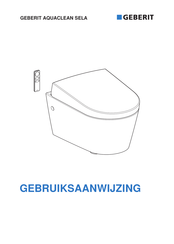 Geberit AQUACLEAN SELA Gebruiksaanwijzing