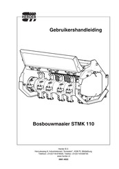 HERDER STMK 110 Gebruikershandleiding