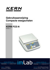 KERN FCE 3K1N Gebruiksaanwijzing