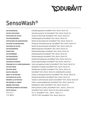 DURAVIT SensoWash Handleiding