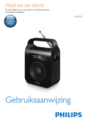 Philips AE2600 Gebruiksaanwijzing