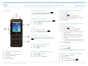 Cisco 8821 Snelstartgids