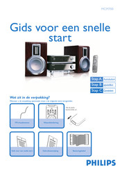 Philips MCM700 Gids Voor Een Snelle Start