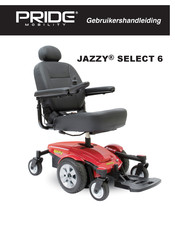 Pride Mobility JAZZY SELECT 6 Gebruikershandleiding