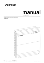 Weishaupt WCM-EM 2.1 Montagehandleiding