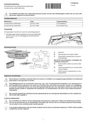 V-ZUG CombiCookTop V2000 I804 Installatiehandleiding