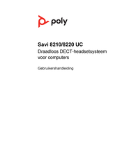 Poly Savi 8210 UC Gebruikershandleiding