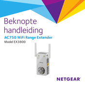 NETGEAR EX3800 Beknopte Handleiding