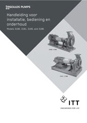 ITT GOULDS PUMPS 3181 Handleiding