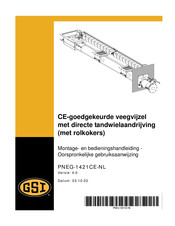 GSi GPS62703 Montage- En Bedieningshandleiding