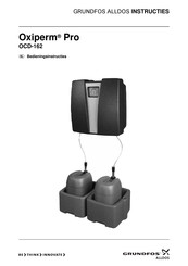 Grundfos Oxiperm Pro OCD-162 Bedieningsinstructies