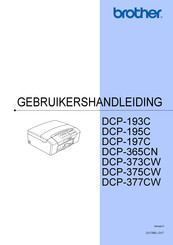 Brother DCP-197C Gebruikershandleiding