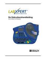 Brady labxpert Gebruikershandleiding