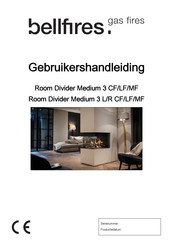 Bellfires ROOM DIVIDER MEDIUM 3 R LF Gebruikershandleiding